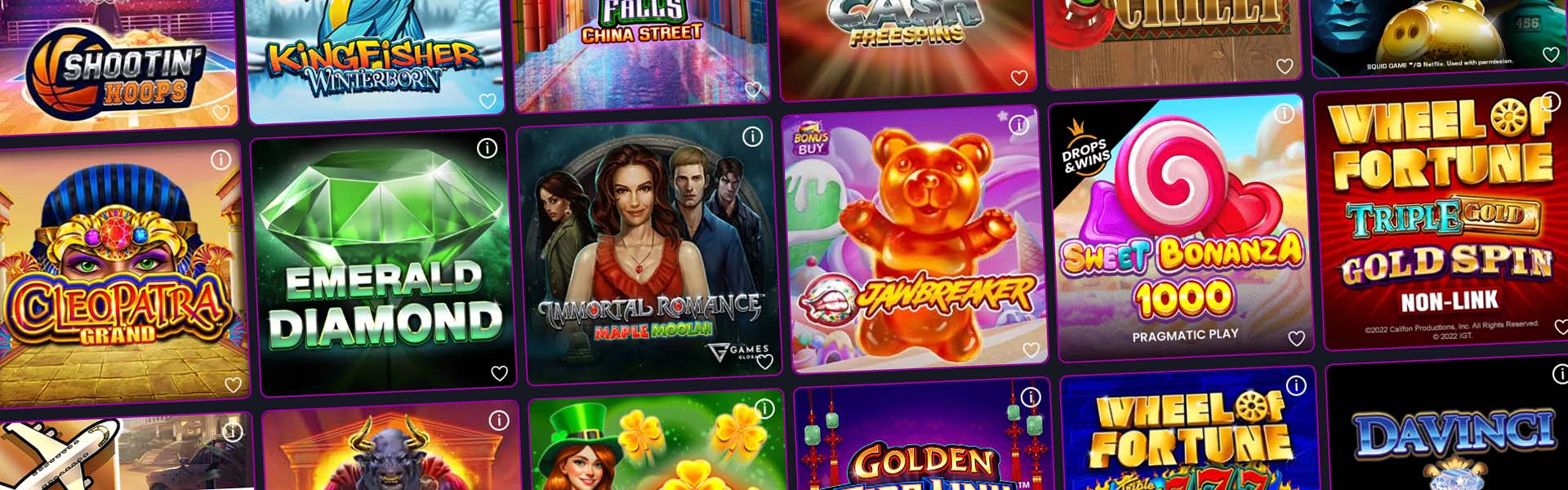 Boyd Interactive online casino lobby with slots.