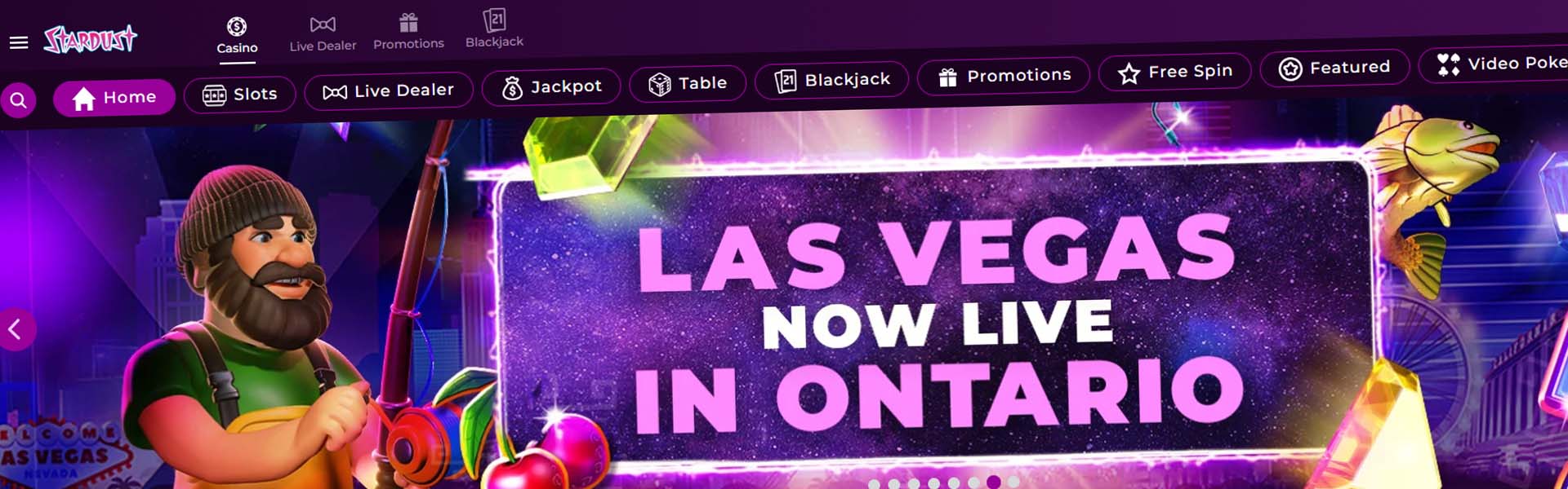 Stardust Ontario web casino